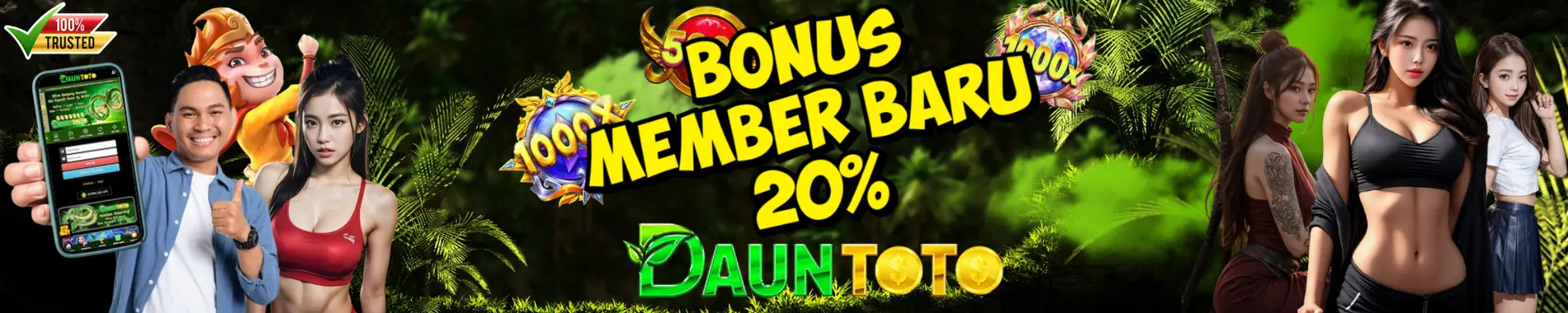 bonus dauntoto 20 persen